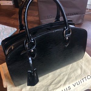 Louis Vuitton Black Electric Epi Leather Pont Neuf